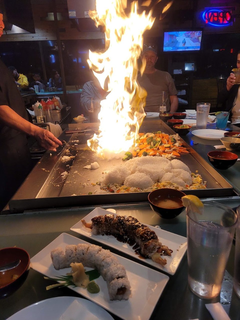 Hibachi Lobster